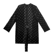 Chrome Hearts 'Black' Velvet Cross Nightgown