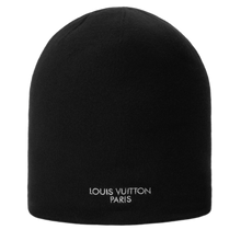 Louis Vuitton 'Reflective Monogram' Black Beanie