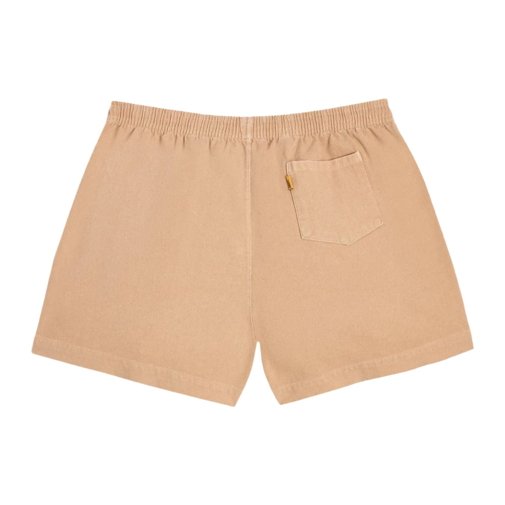 Gallery Dept. 'Zuma French Logo' Cream Pink Shorts