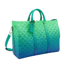 Louis Vuitton x Virgil Abloh 'Illusion' Monogram Leather Keepall Tote