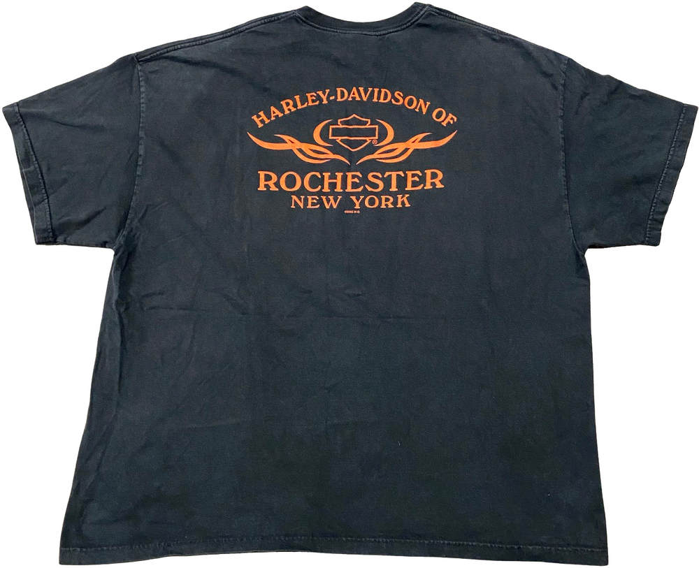 Harley Davidson 'Rochester, NY' Vintage Pocket Tee