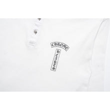 Chrome Hearts Vintage 'White' 3/4 Sleeve Polo Shirt
