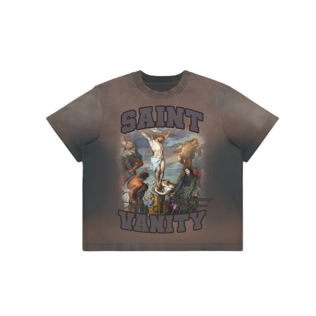 Saint Vanity 'Washed Navy' Pain Is Temporary 2.0 Tee