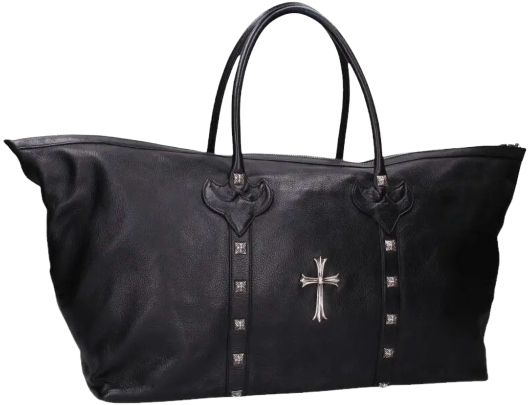 Chrome Hearts 'Monica' Pyramid Studded Large Duffle Bag