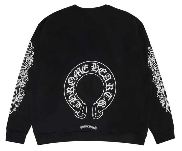 Chrome Hearts 'Horseshoe Logo' Crewneck