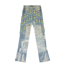 Who Decides War 'Stained Cathedral Glass & Distressed Blue' Denim Jeans
