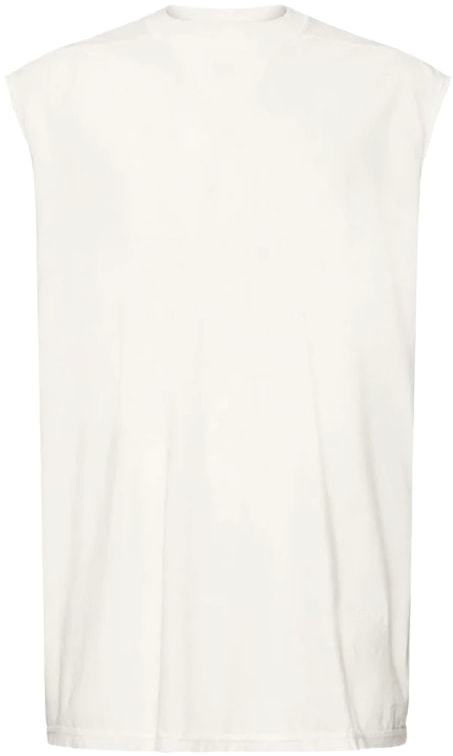 Rick Owens 'Milk' Tarp Sleeveless Tee