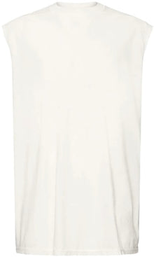 Rick Owens 'Milk' Tarp Sleeveless Tee