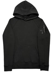 Chrome Hearts 'Triple Cross' Black Paper Jam Hoodie