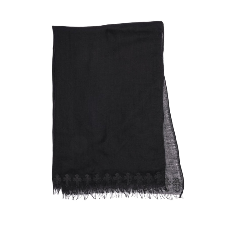 Chrome Hearts 'Cross Patch' Cashmere Scarf