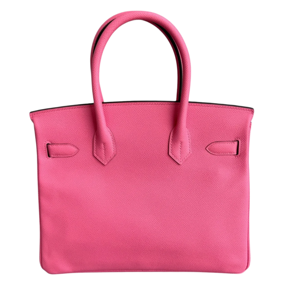 Hermès 'Bubblegum Epsom' Palladium Hardware Birkin 30 Bag