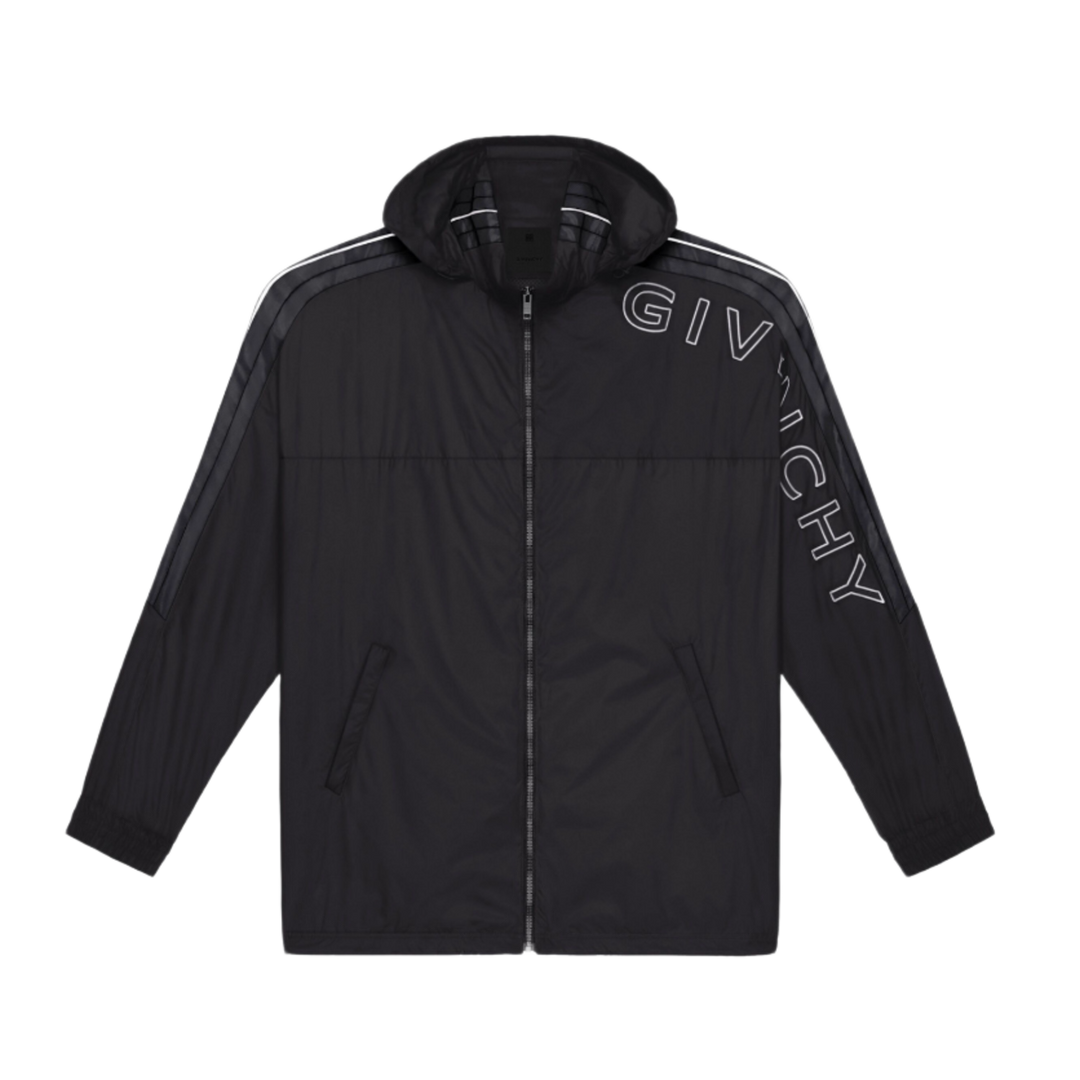 Givenchy 'Grey Lined' Black Jogger Jacket