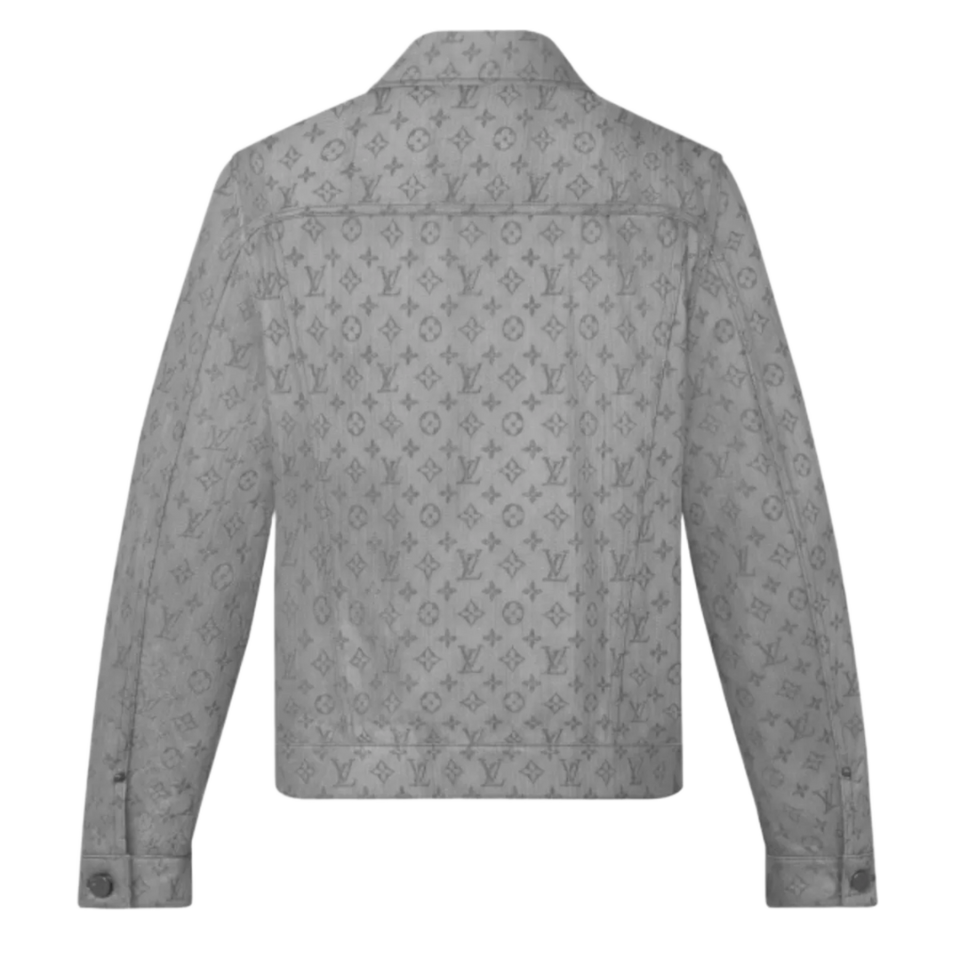 Louis Vuitton 'Grey Monogram' Denim Jacket