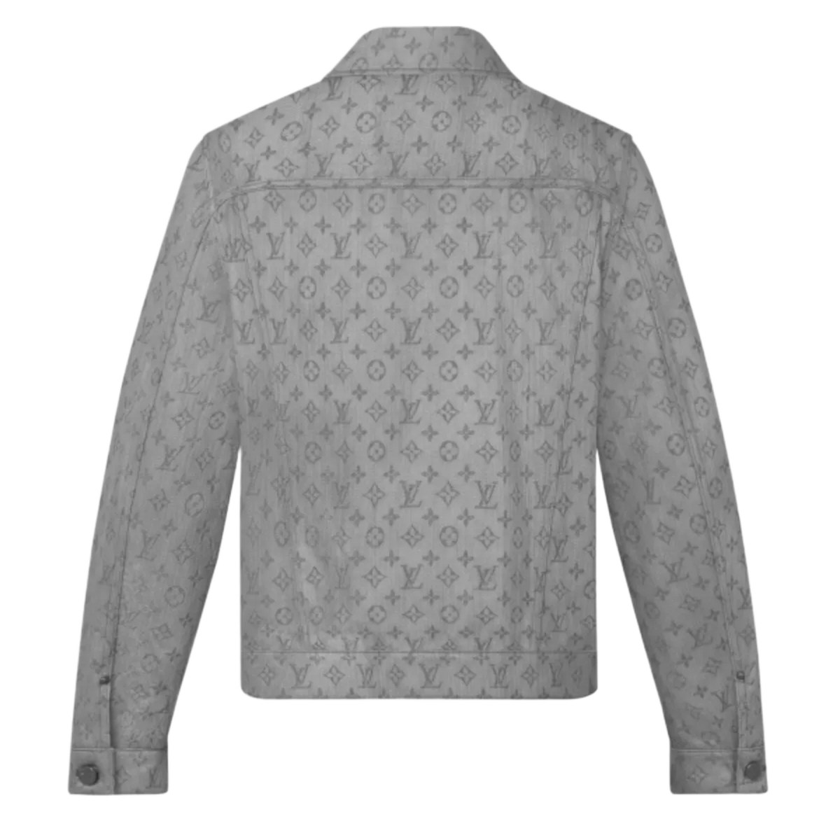Louis Vuitton 'Grey Monogram' Denim Jacket