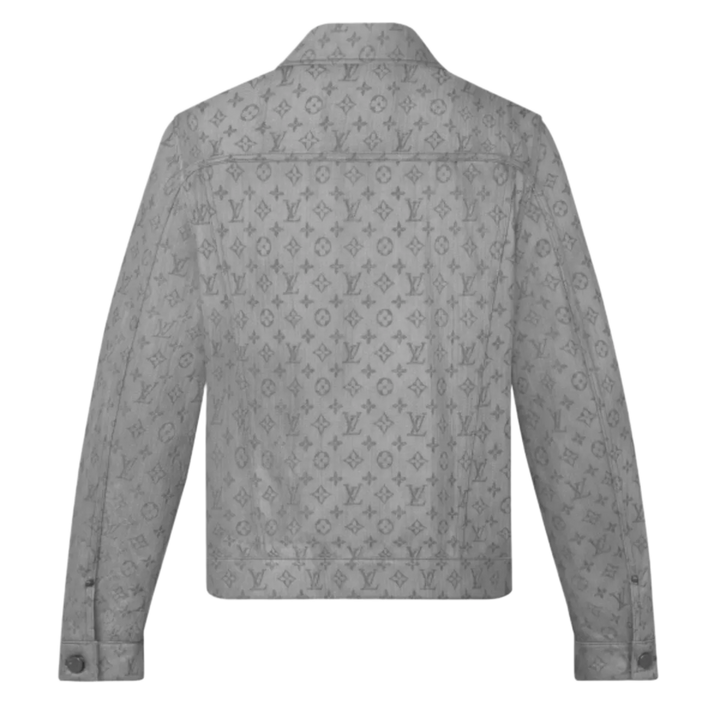 Louis Vuitton 'Grey Monogram' Denim Jacket