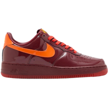 Nike Air Force 1 Low Patent Leather Dark Team Red Safety Orange