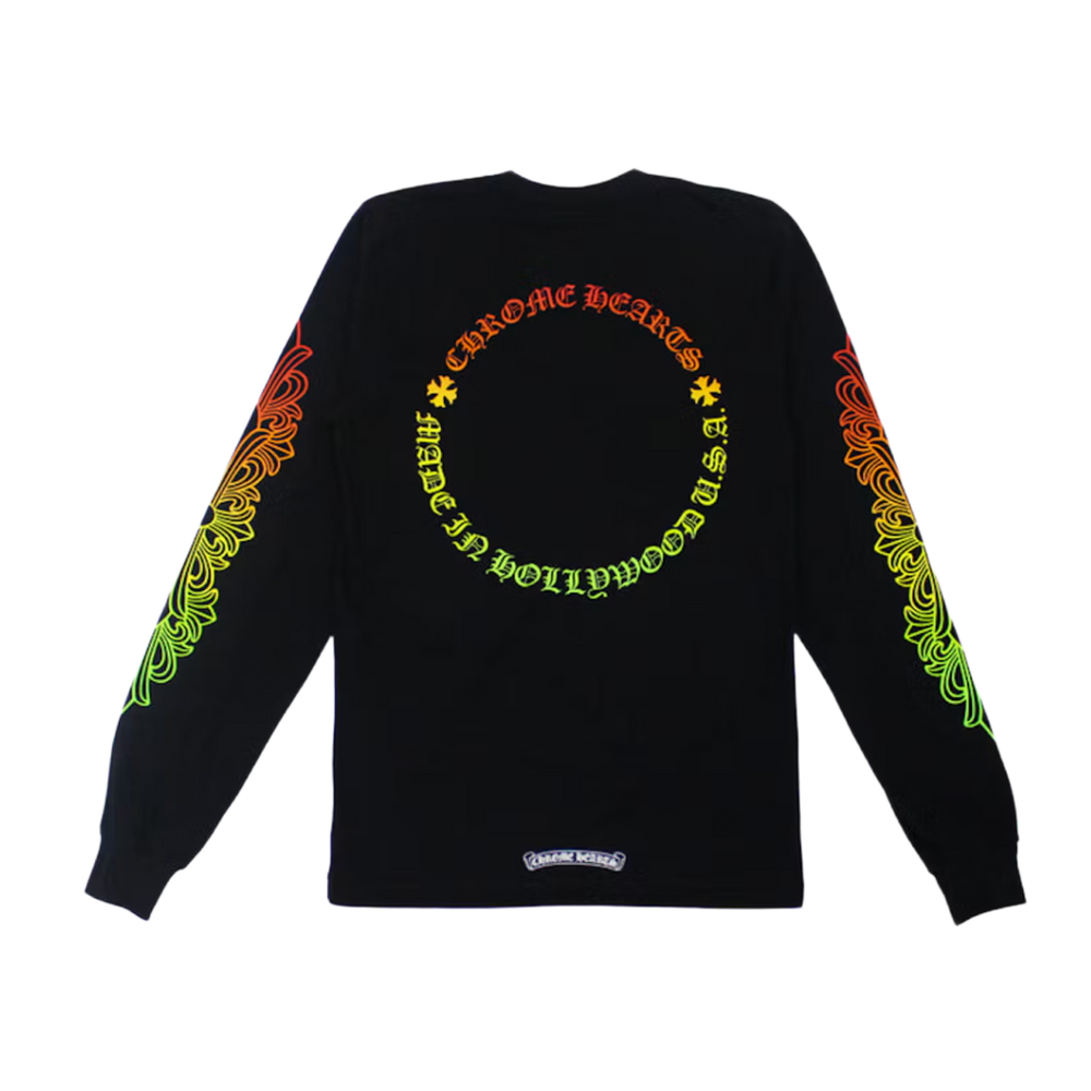 Chrome Hearts 'Gradient Made in Hollywood' Longsleeve Tee