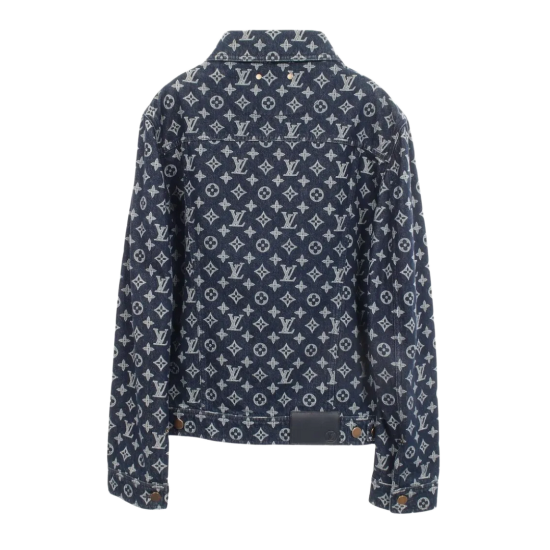 Louis Vuitton 'Indigo' Monogram Denim Jacket