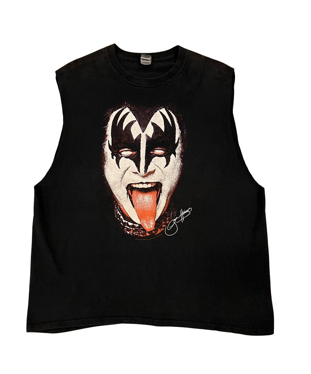 Kiss 'Big Face' Vintage Cutoff