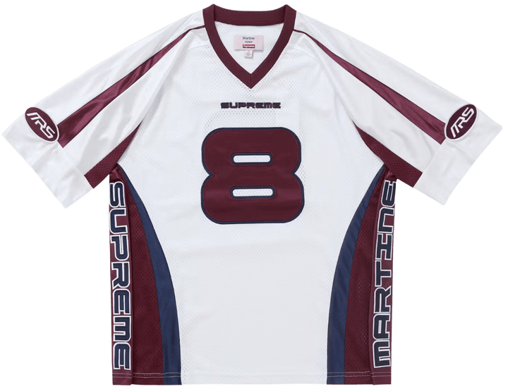 Supreme Martine Rose Football Jersey White