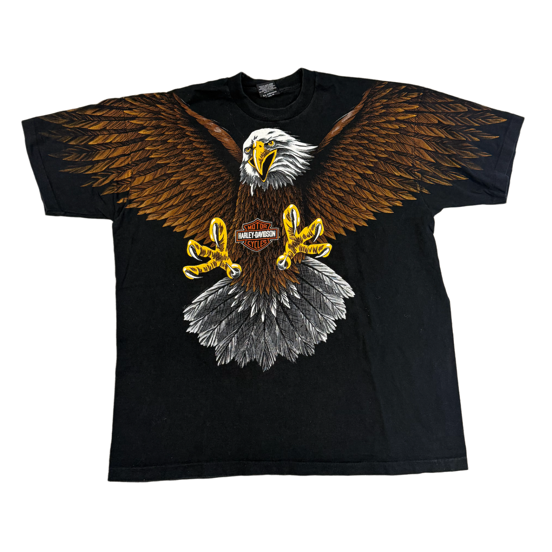 Harley Davidson 'Portland Eagle' Vintage Tee