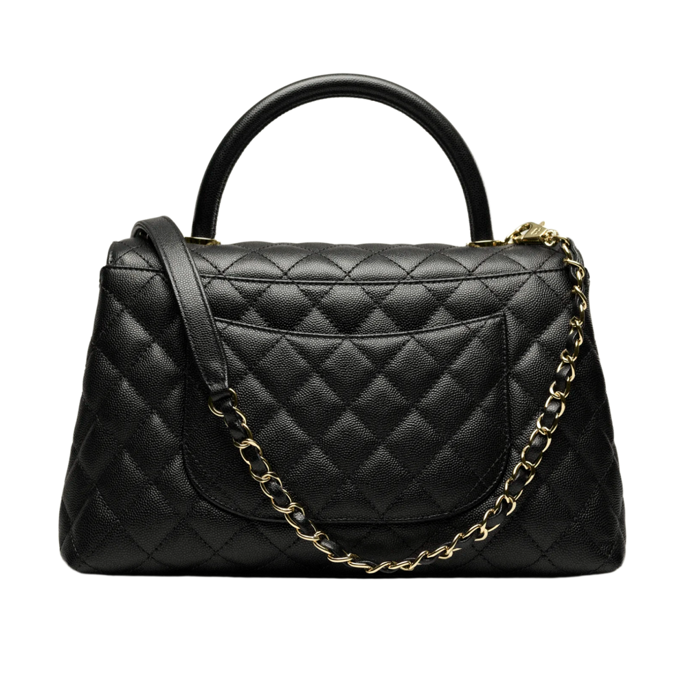 Chanel Large Flap Bag With Top Handle