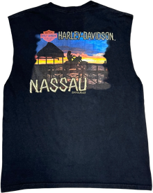 Harley Davidson 'Nassau' Vintage Cutoff Tee