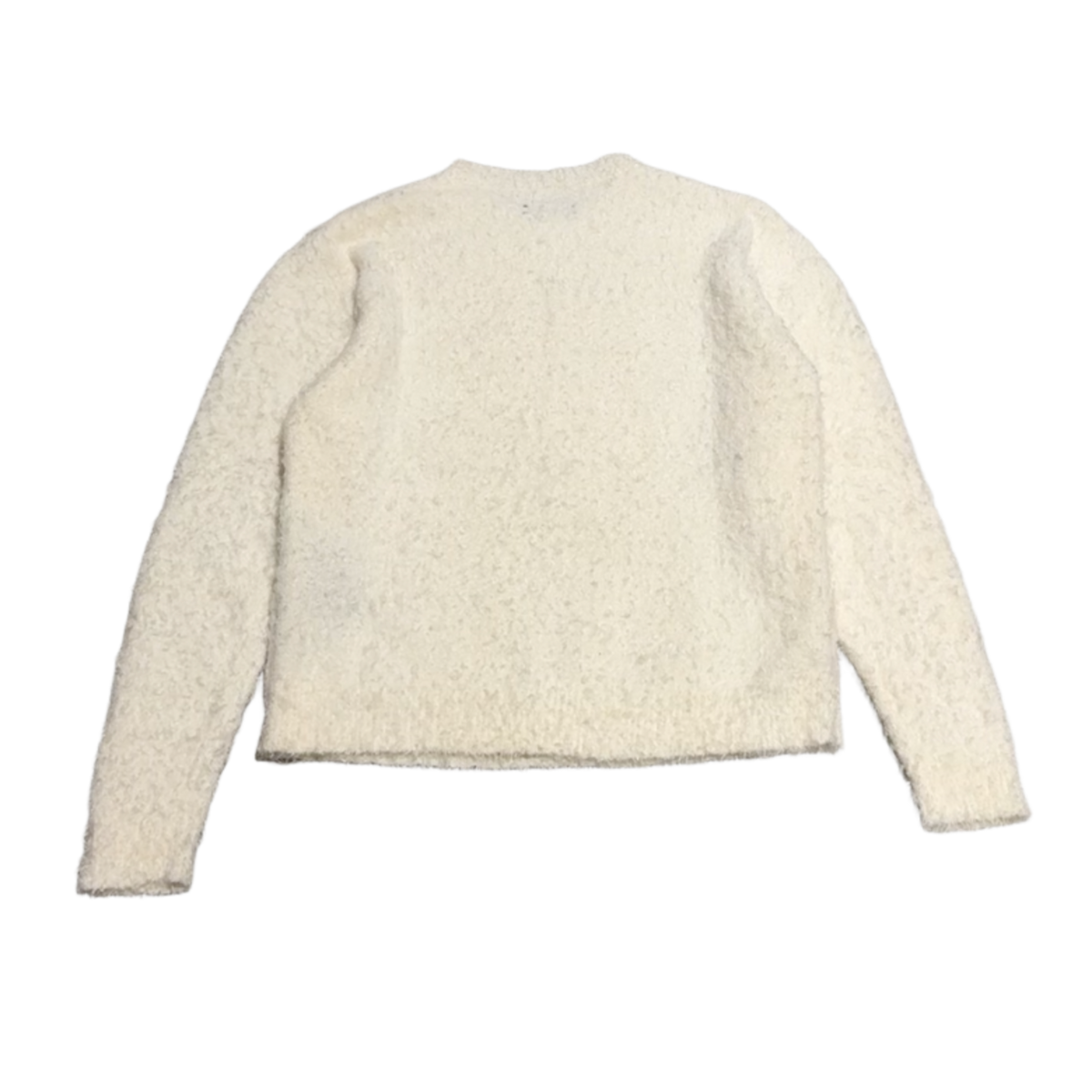 Amiri 'White' Brushed Wool Blend Sweater