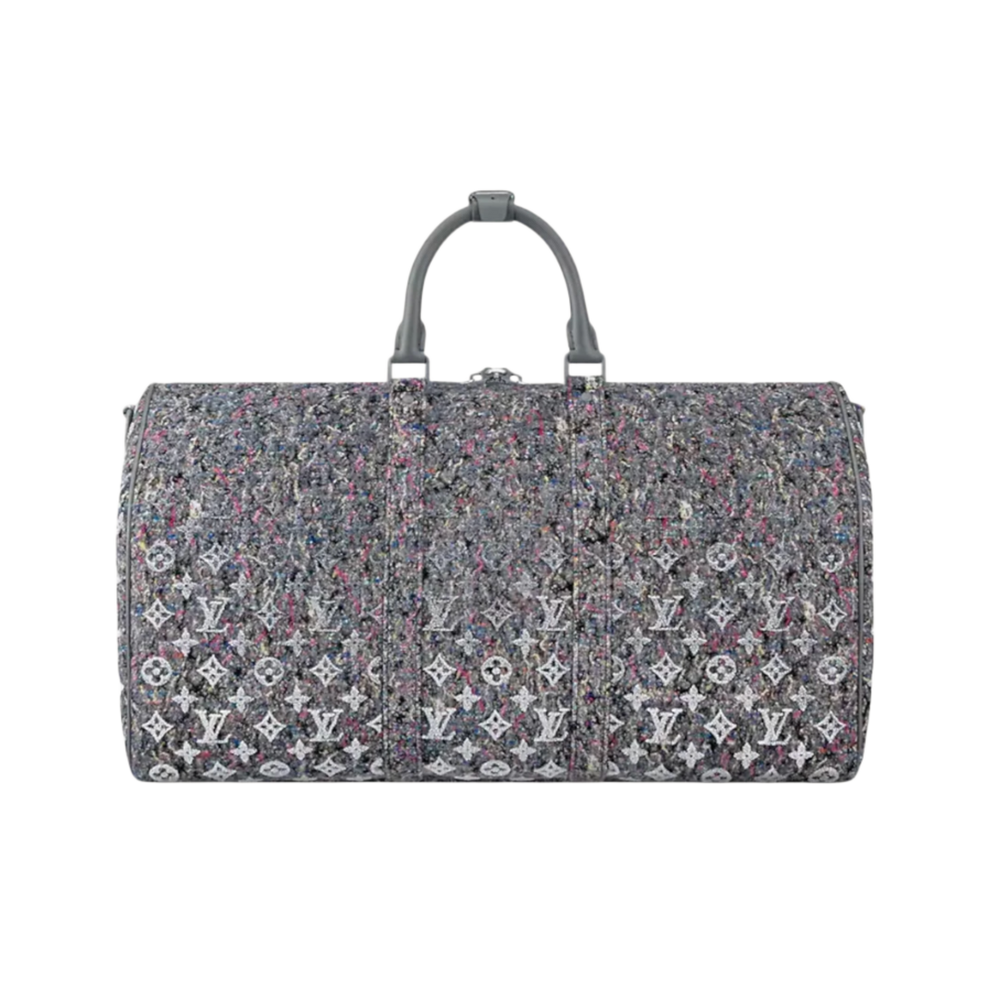 Louis Vuitton 'Felt Monogram' Keepall Bandoulière 50 Bag