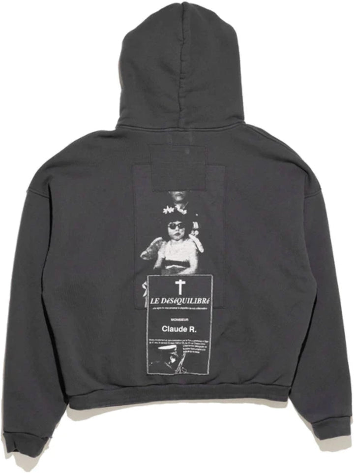 Enfants Riches Déprimés 'Russian Chorus' Black Zip Up Hoodie