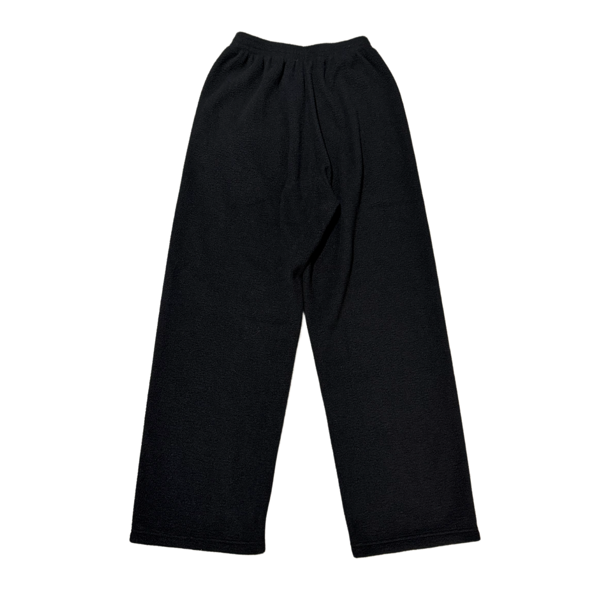 Balenciaga 'Campaign Logo' Black Fleece Pants