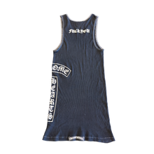Chrome Hearts Vintage Black 'Contrast Stitch T Bar' Tank Top