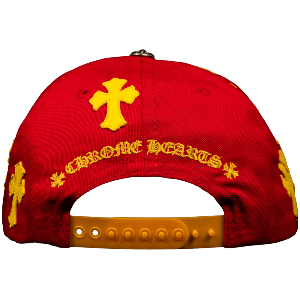 Chrome Hearts 'Cherry Red' Cross Patch Hat