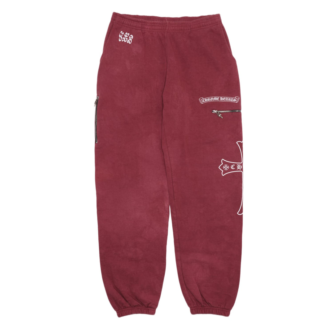 Chrome Hearts 'Red' CLB Friends And Family Sweatpants