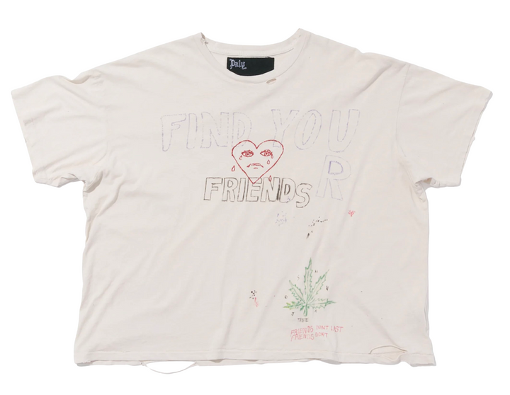 Paly 'FYF' White Tee