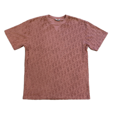 Dior 'Metal Pink' Oblique Terrycloth Tee