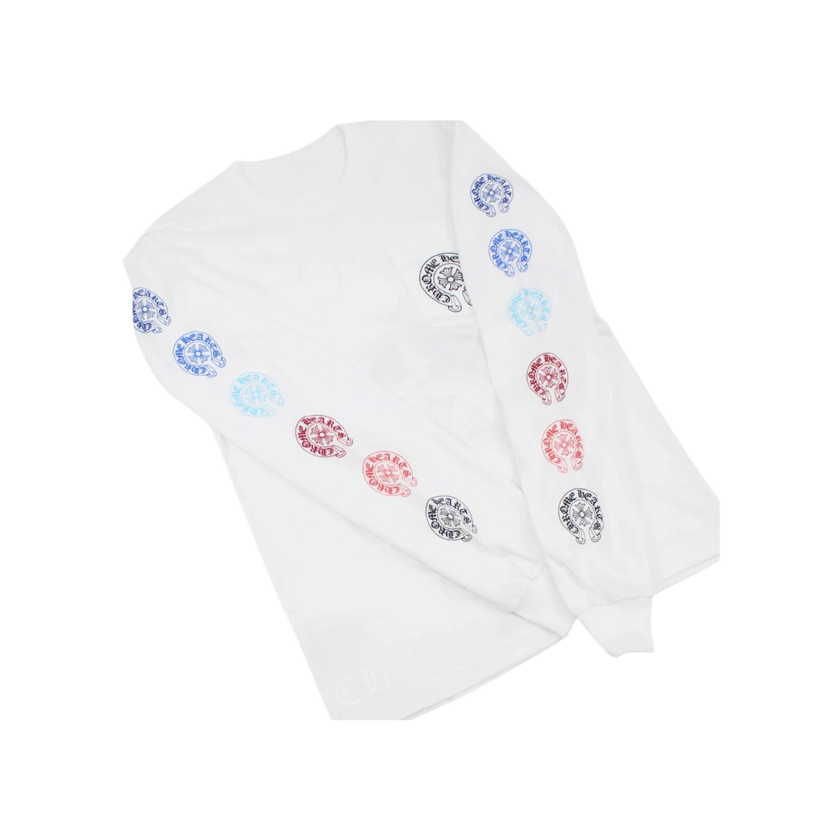 Chrome Hearts 'Multicolor' Horse Shoe Longsleeve Tee