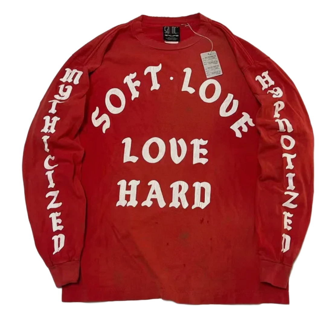 Saint Michael 'Red' Soft Love Longsleeve Tee