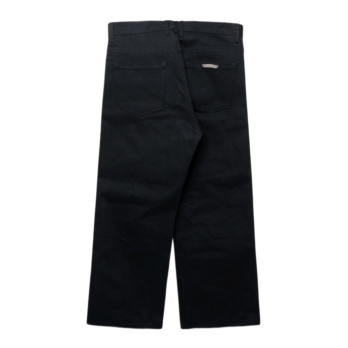 Chrome Hearts 'Black' KS Cut Selvedge Jeans