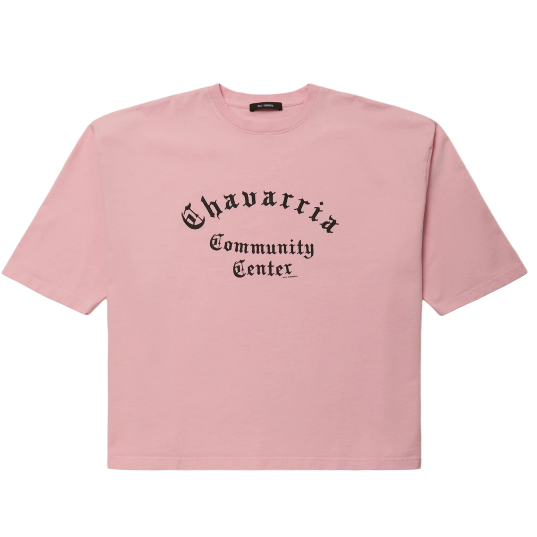 Willy Chavarria 'Pink' Community Center Tee