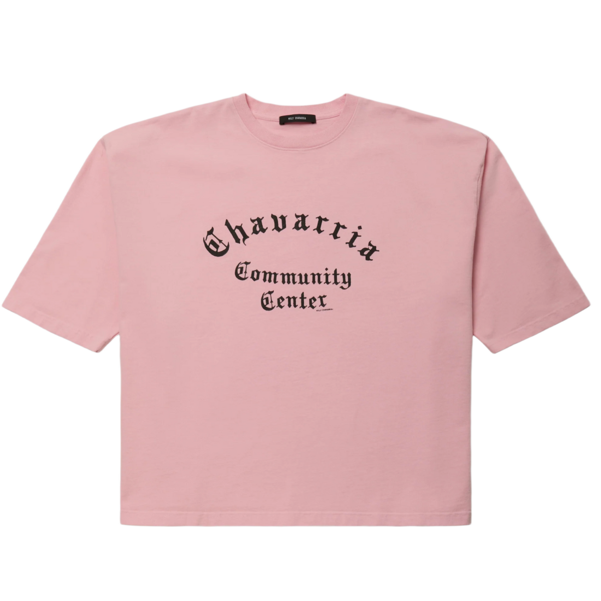 Willy Chavarria 'Pink' Community Center Tee