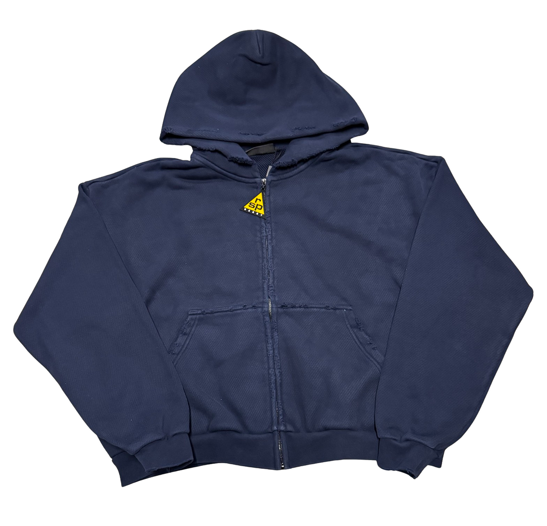 Gold+Vintage Gallery Raspberry Hills 'Triangle Pull' Zip Up Hoodie