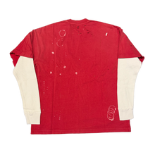 Satoshi Nakamoto 'Bleached Red' Luke Thermal Longsleeve