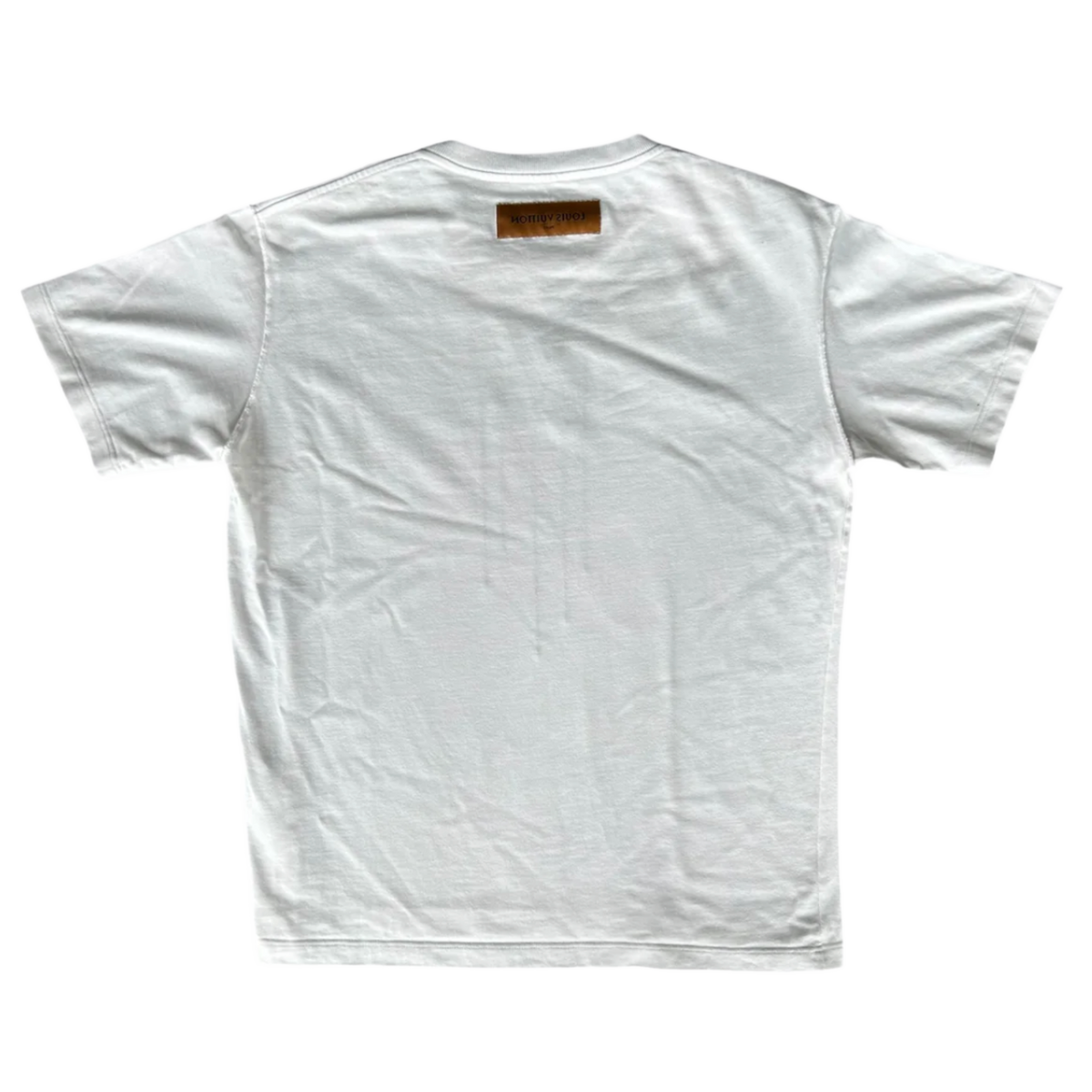 Louis Vuitton 'Bird Logo' White Tee