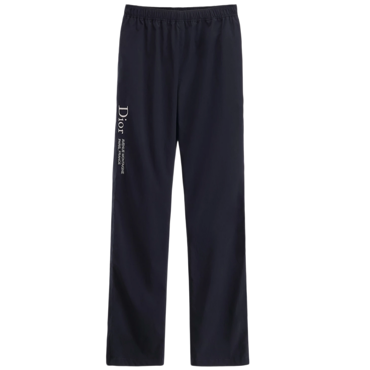 Dior 'Navy' Montaigne Embroidered Track Pants
