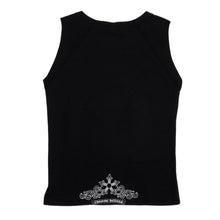 Chrome Hearts Vintage Women's 'Fleur Star' Black Cut Off Tank
