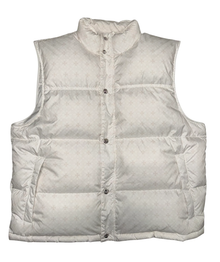 Chrome Hearts 'White' Monogram Puffer Vest