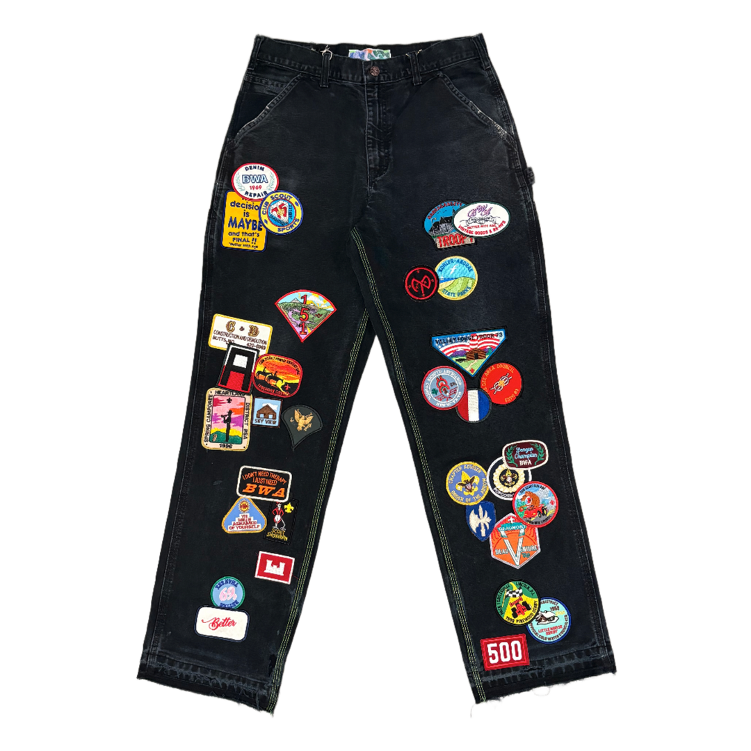 *Better With Age x Carhartt 'Reworked Patchwork Carpenter' Trouser Jeans