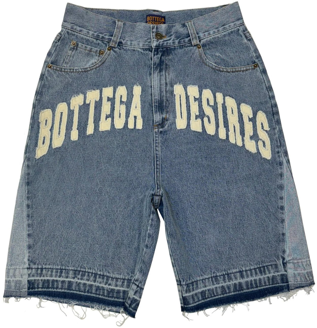 Bottega Desires 'Blue' Denim Shorts