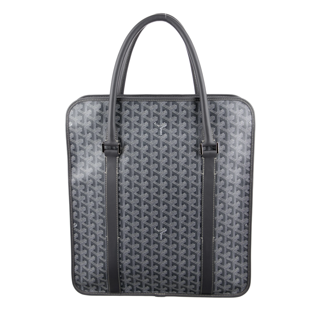 Goyard 'Grey' Goyardine Sac Bourgogne Bag